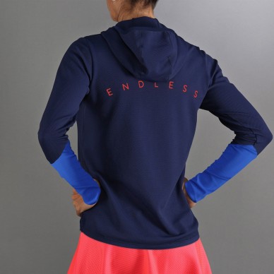 Sweatshirt Endless Breath Line bleu marine-royal