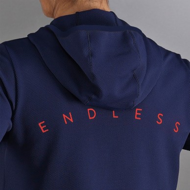 Sweatshirt Endless Breath Line bleu marine-royal
