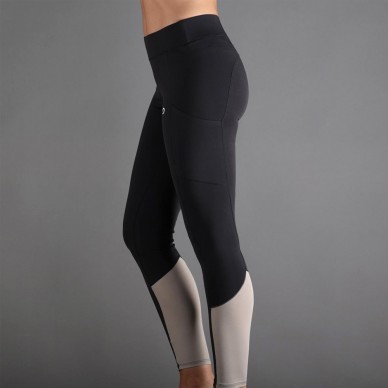 Leggings Endless Lift HW 7/8 noires délavées