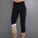 Leggings Endless Line Pocket HW 7/8 noires delave