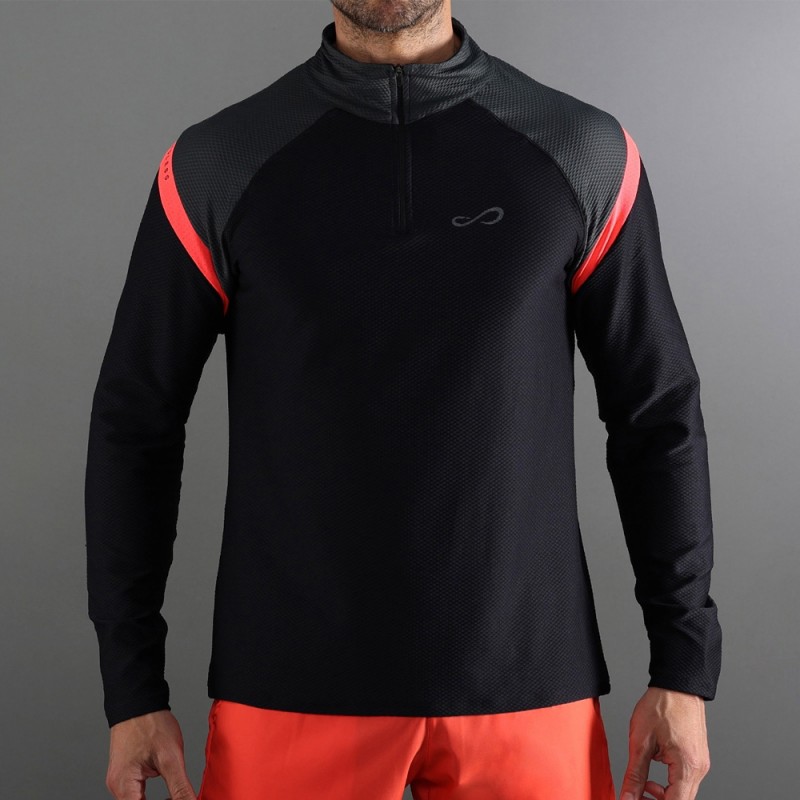 Sweatshirt Endless Epic Lhee noir rubis