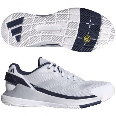 Chaussures Adidas Crazyquick LS Padel white dark blue 2026