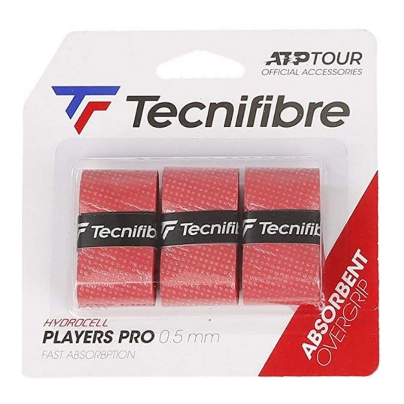 Overgrips Tecnifibre Players Pro rouges