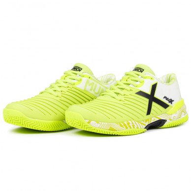 Chaussures Munich PADX 62 Padel white yellowe 2026