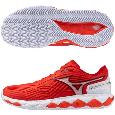 Chaussures Mizuno Wave Enforce Tour 2 CC fiery red white 2026