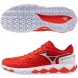 Chaussures Mizuno Wave Enforce Tour 2 CC fiery red white 2026