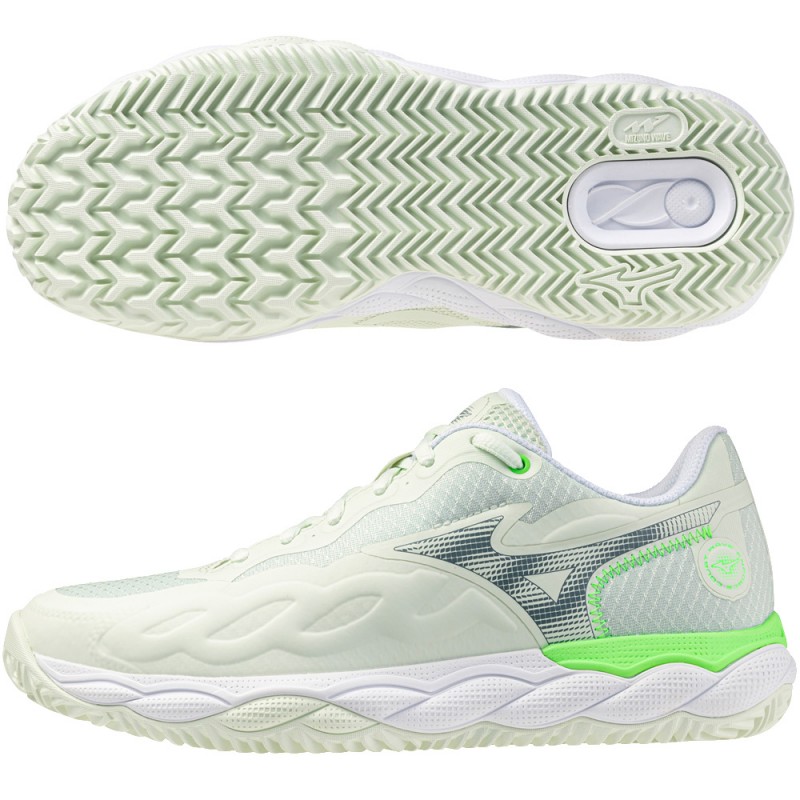 Chaussures Mizuno Wave Enforce Court Padel phantom green white 2026