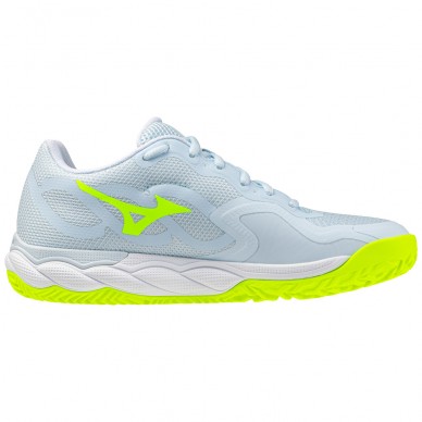 Chaussures Mizuno Wave Enforce Court CC ice water yellow 2026