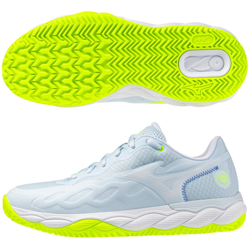 Chaussures Mizuno Wave Enforce Court CC ice water yellow 2026