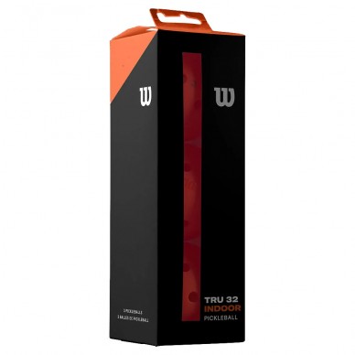 Balles Wilson Pickleball TRU 32 Indoor 3 Pack orange