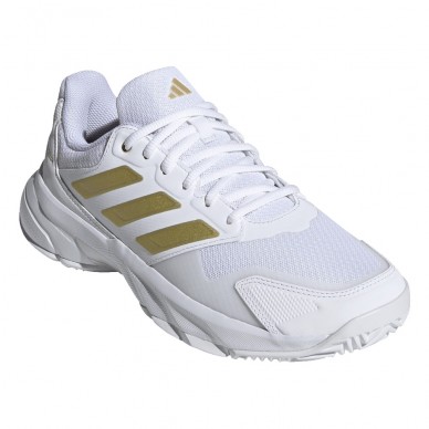 Chaussures Adidas Courtjam Control 3 W white gold 2026