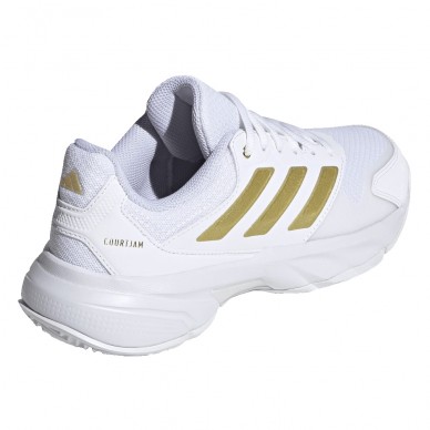 Chaussures Adidas Courtjam Control 3 W white gold 2026