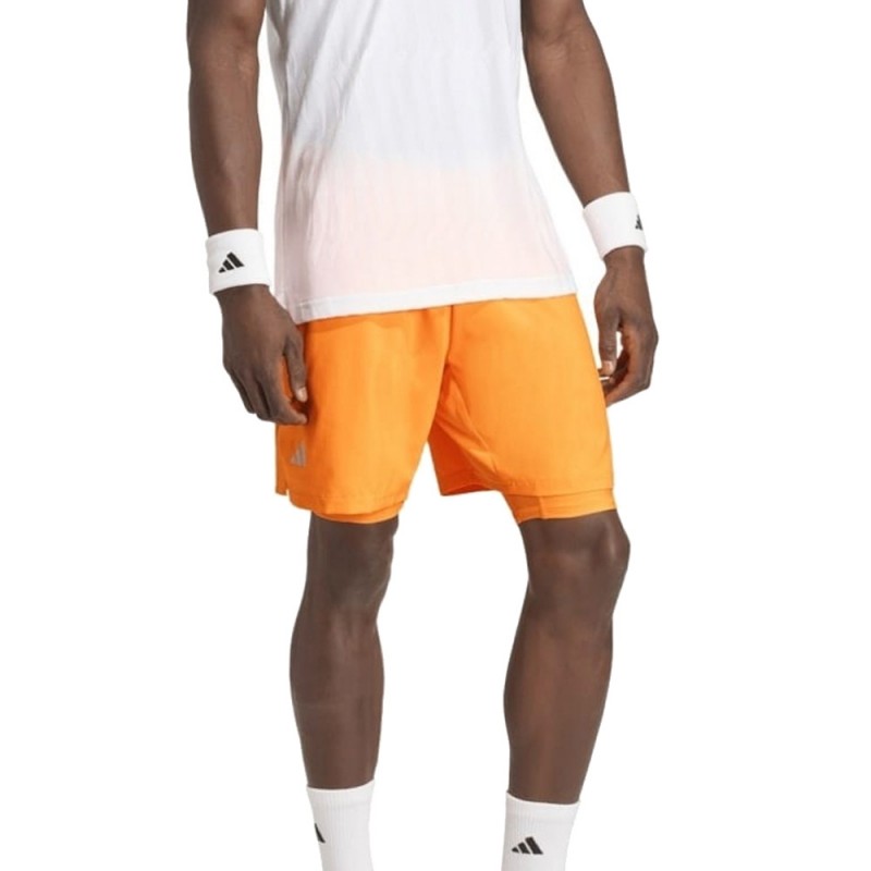 Short Adidas Club 2IN1 orange