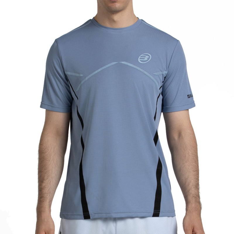 T-shirt Bullpadel Cabore bleu ombre