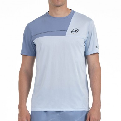 T-shirt Bullpadel Cacin bleu glacier vigore