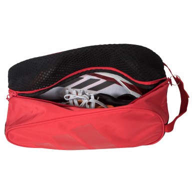 Sac à chaussures Adidas rouge noir 2026