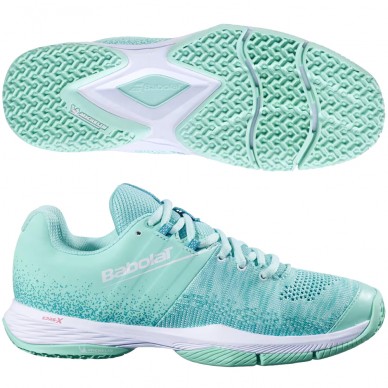 Chaussures Babolat Sensa Women beach glass 2026