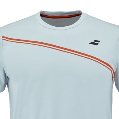 T-shirt Babolat Play Cneck TEE bleu