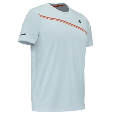 T-shirt Babolat Play Cneck TEE bleu