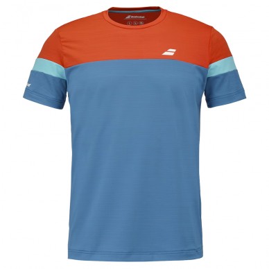 T-shirt Babolat Crew Neck TEE bleu