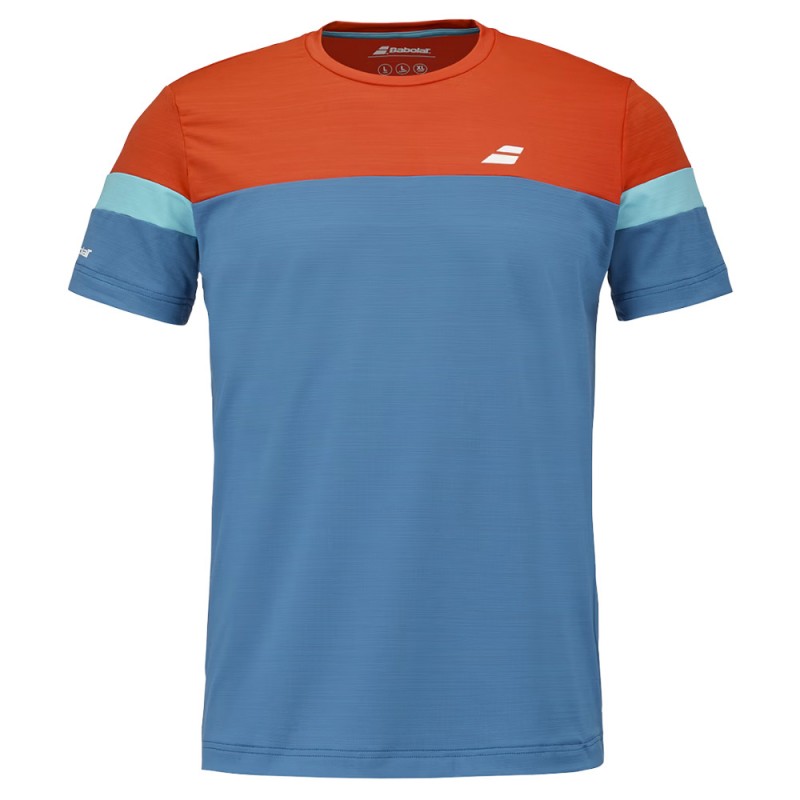 T-shirt Babolat Crew Neck TEE bleu