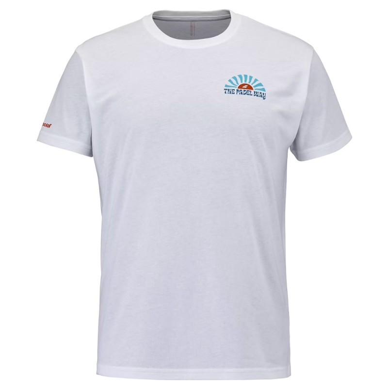 T-shirt Babolat Perf Cotton Tee blanche