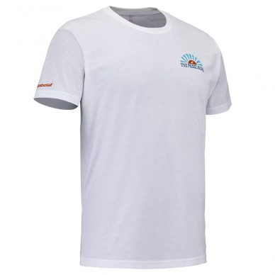 T-shirt Babolat Perf Cotton Tee blanche