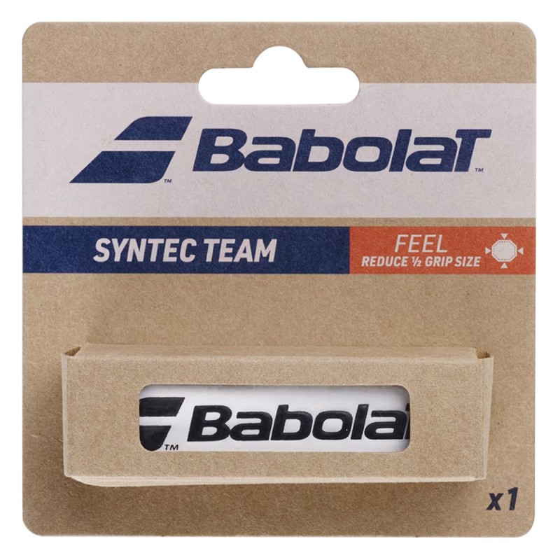 Grip Babolat Syntec Team x1 blanc