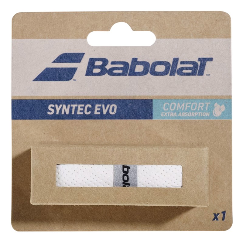 Grip Babolat Syntec Evo x1 blanc