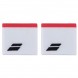 Poignets Babolat Logo blanc rouge