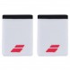 Poignets Babolat Logo Jumbo Blanc Rouge