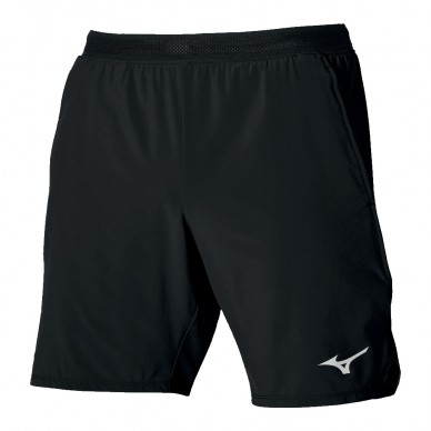 Short Mizuno Tennis 9 Inches Laser noir