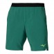 Short Mizuno Tennis 9 Inches Laser vert