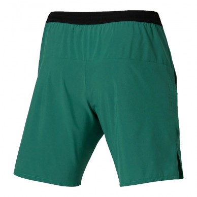 Short Mizuno Tennis 9 Inches Laser vert