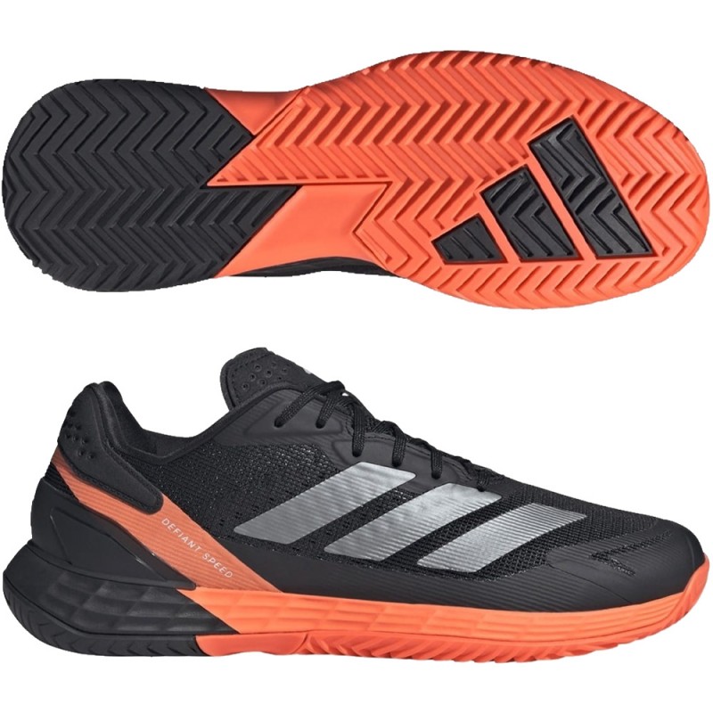 Chaussures Adidas Defiant Speed 2 M noir lucid orange 2026