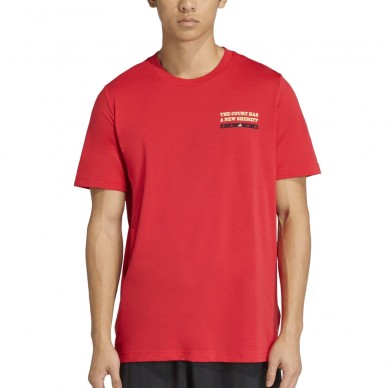 T-shirt Adidas Wanted rouge