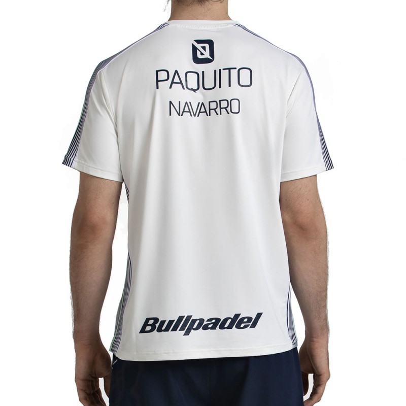 T-shirt Bullpadel Paquito 26V os blanc