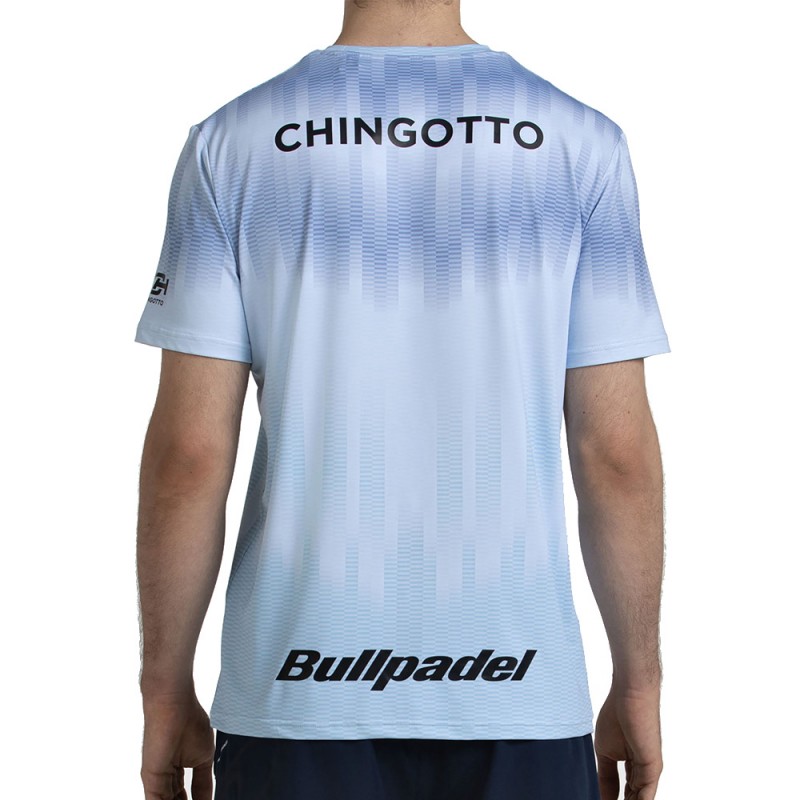 T-shirt Bullpadel Chingotto 26V bleu glacier