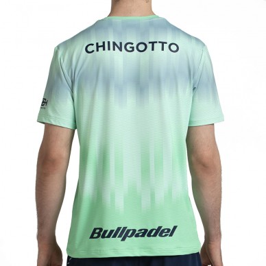 T-shirt Bullpadel Chingotto 26V vert acide
