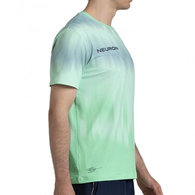 T-shirt Bullpadel Chingotto 26V vert acide