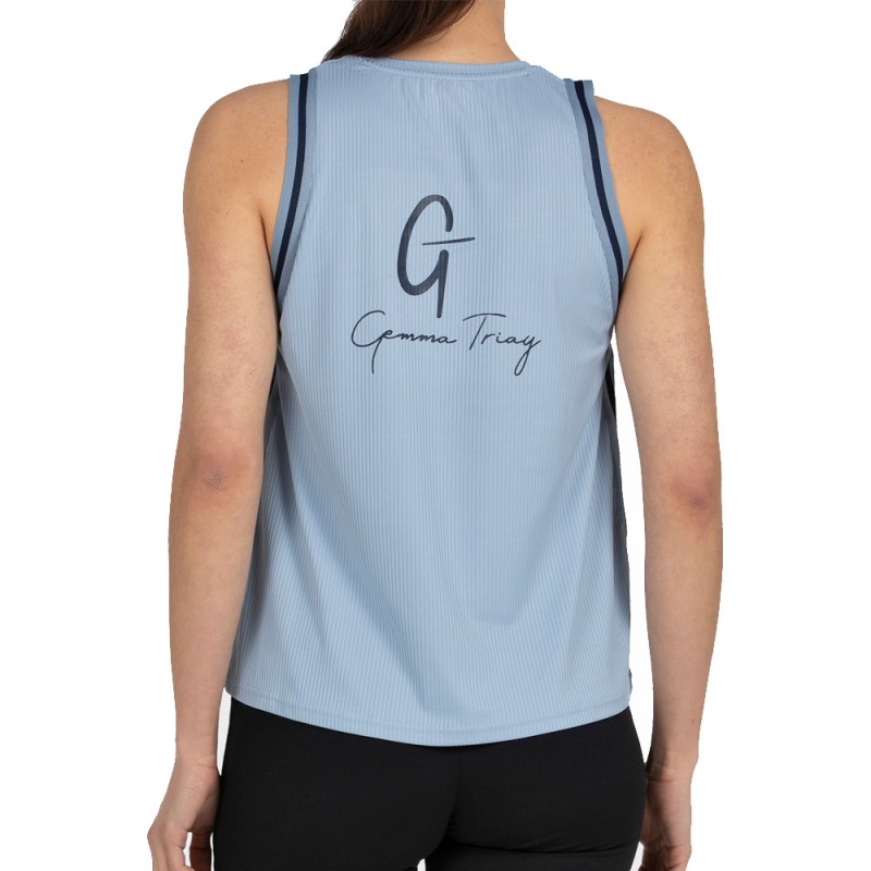 T-shirt Bullpadel Gemma 26V bleu acier