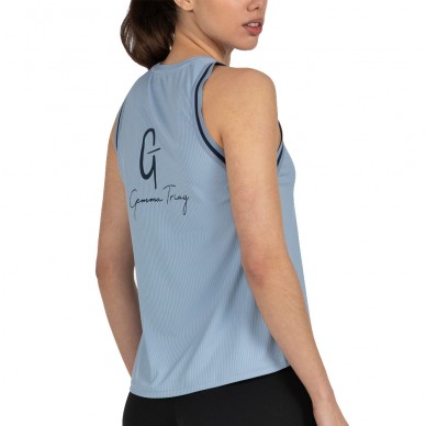 T-shirt Bullpadel Gemma 26V bleu acier