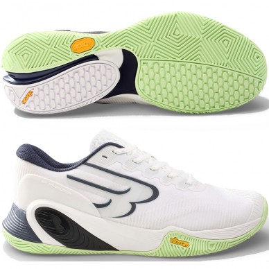 Chaussures Bullpadel Hack Vibram 26V white 2026