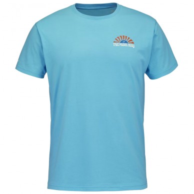 T-shirt Babolat Perf Cotton Tee bleu