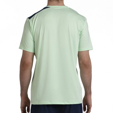 T-shirt Bullpadel Motril vert acide