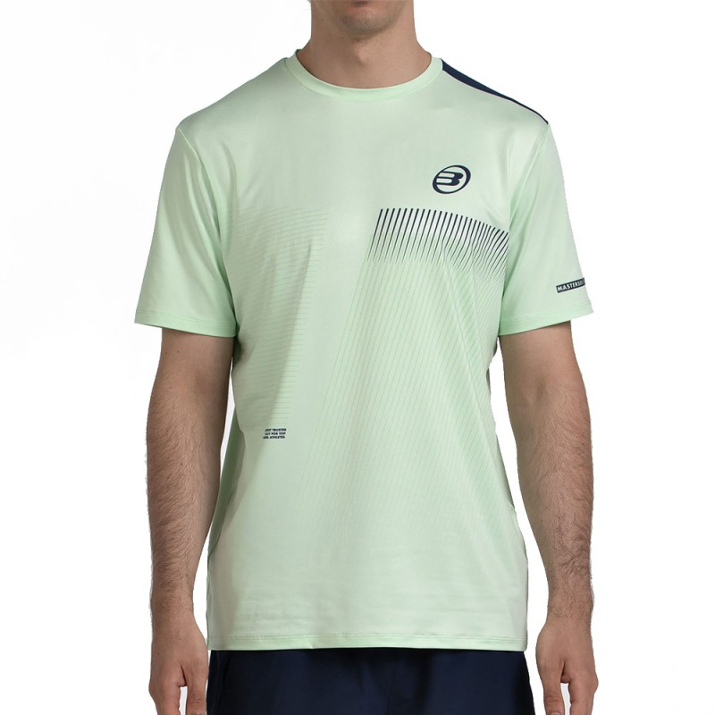 T-shirt Bullpadel Motril vert acide