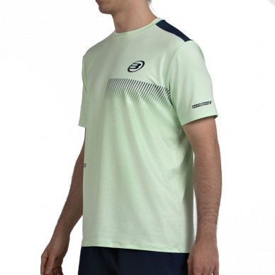 T-shirt Bullpadel Motril vert acide