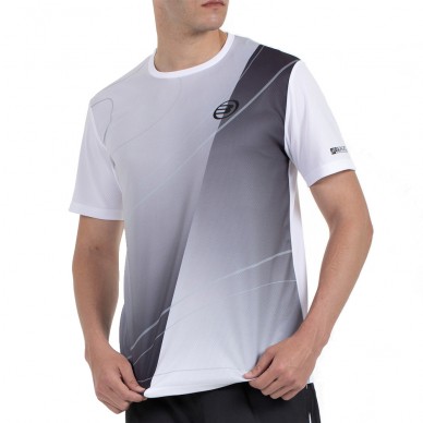 T-shirt Bullpadel Cumbre blanche