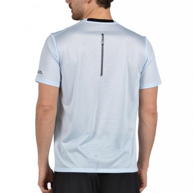 T-shirt Bullpadel Castil bleu glacier