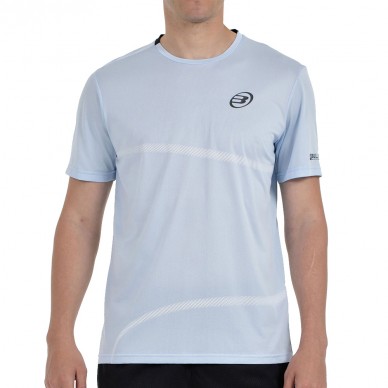 T-shirt Bullpadel Cheles bleu glacier chiné